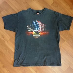 Harley Davidson short sleeve patriotic T-shirt size XL